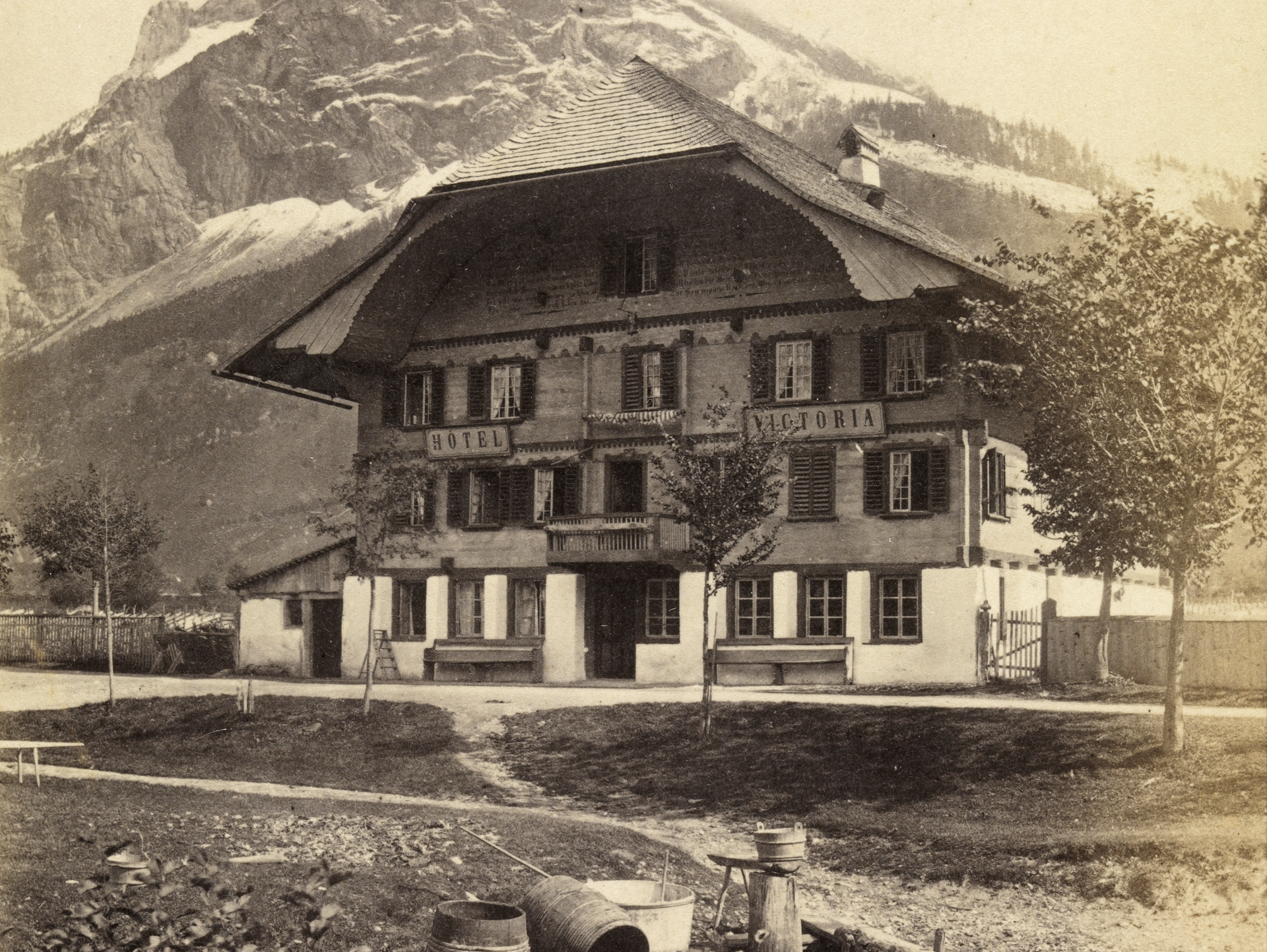 Kandersteg, Hotel Victoria, 1860-1877