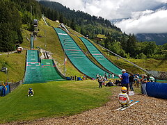 Nordic Arena Kandersteg im Sommer
