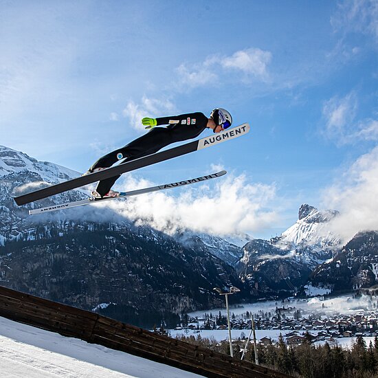 Skispringen Nordic Arena Kandersteg