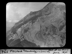 Fisistock near Kandersteg, from the Gemmi Trail, 1895 (ETH Library Zurich, Image Archive)