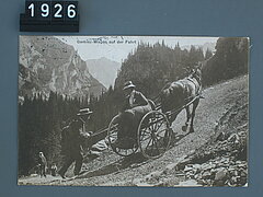 Voiture de la Gemmi en course, avant le 18 juillet 1919